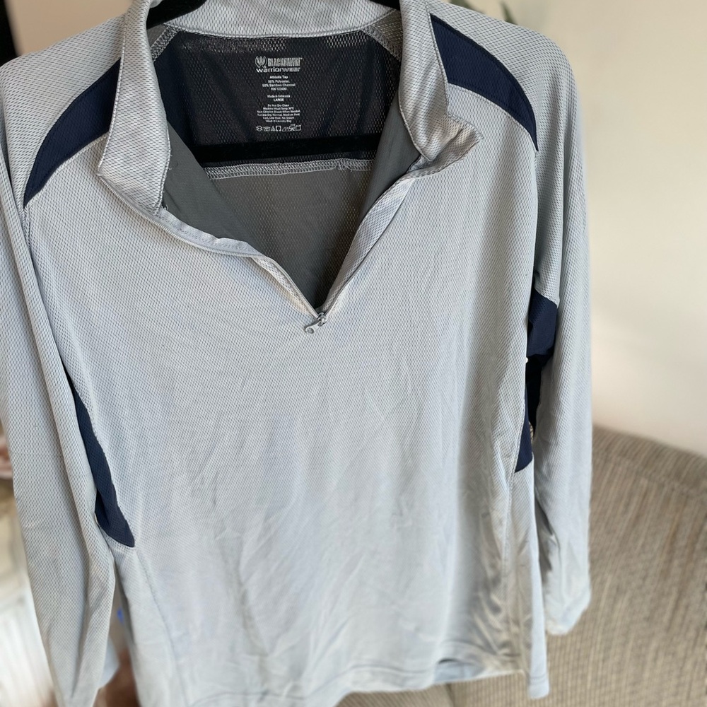 Men's Lightweight Athletic Pullover - Gray